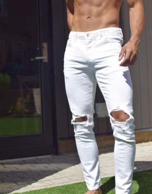topman white jeans