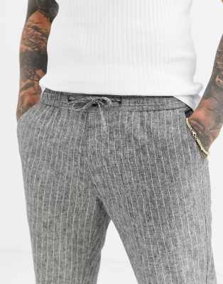 skinny linen pants mens