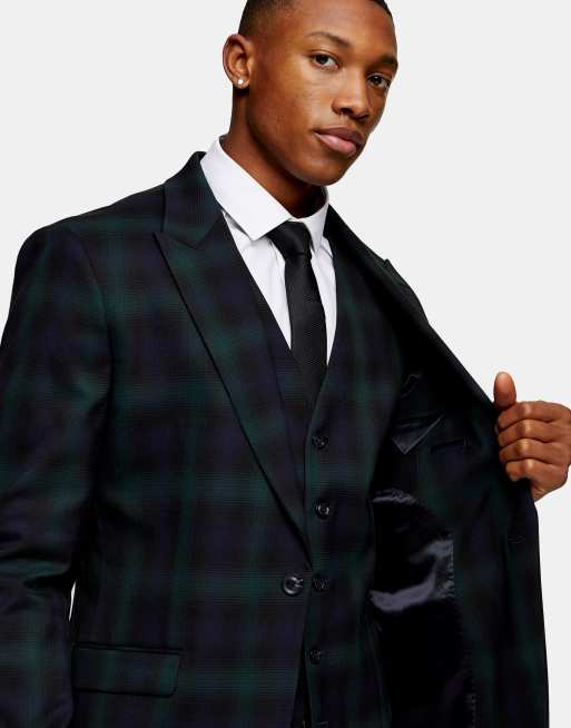 Black Watch Tartan Blazer ubicaciondepersonas.cdmx.gob.mx