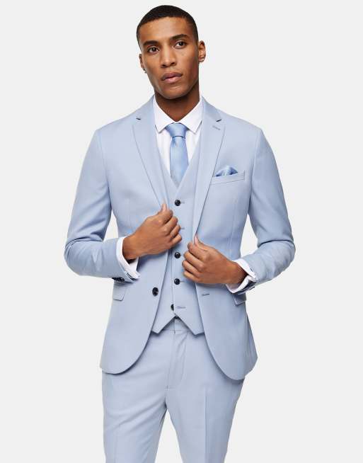 Light blue shop suit asos