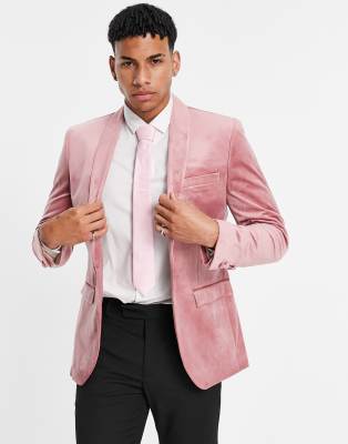 pink mens blazer