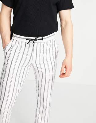 Topman hot sale striped pants