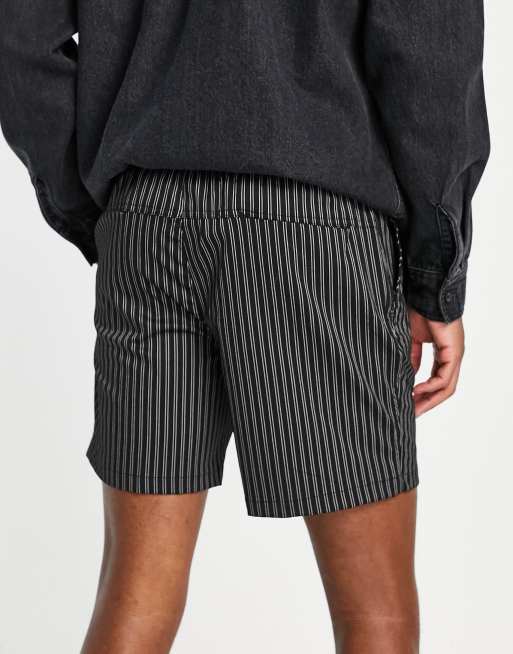 Topman cheap striped shorts