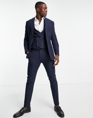 topman skinny suit trousers