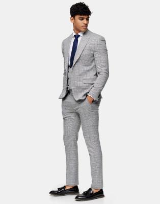 topman skinny suit trousers