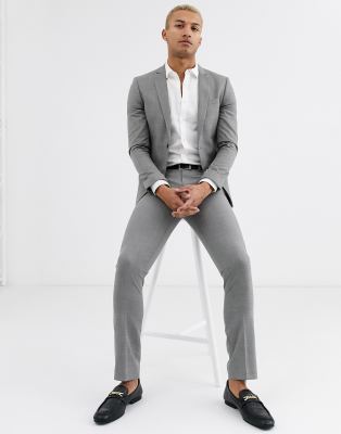 topman skinny suit trousers