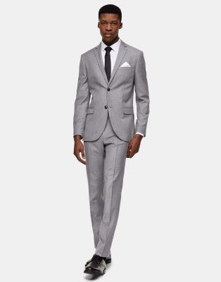 topman skinny suit trousers