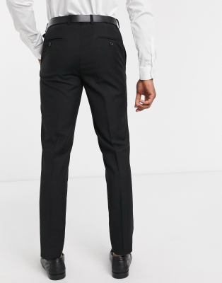 topman skinny black trousers