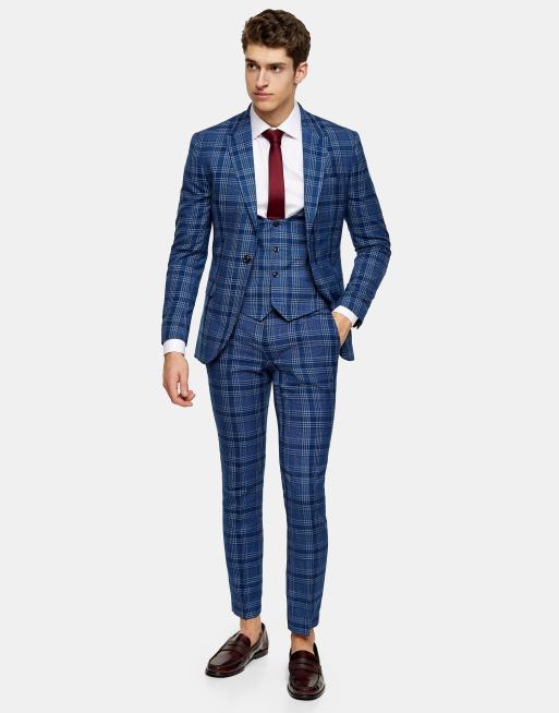 Topman skinny suit store pants