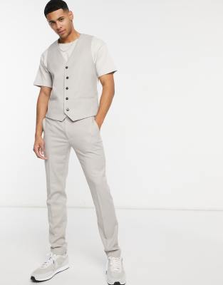 suit vest with short sleeve shirt