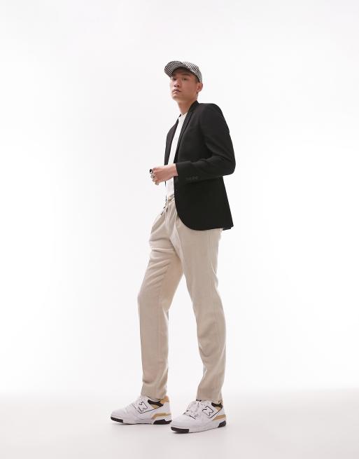 Khakis with 2024 black suit jacket