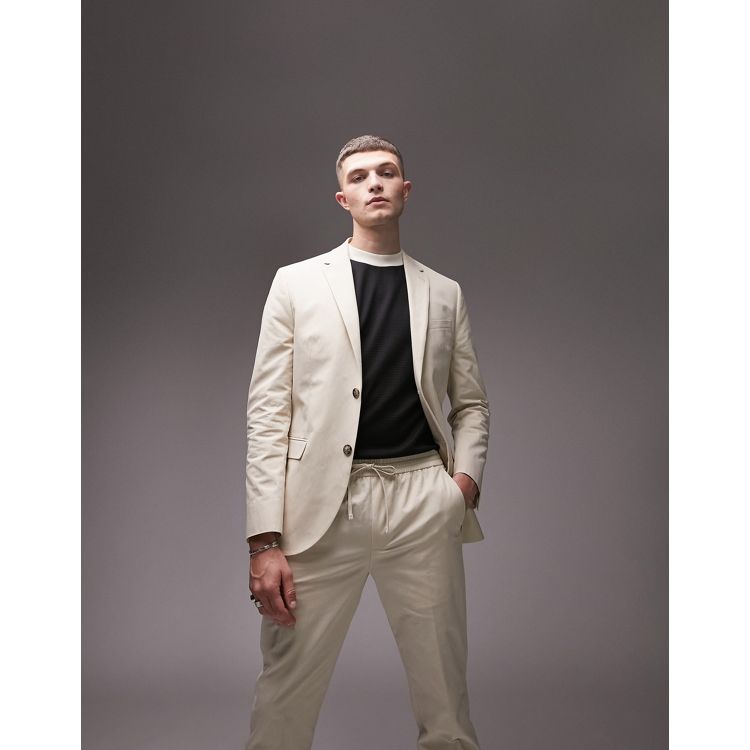 Monogram Workwear Denim Jacket - Ecru - Men - Ready To Wear