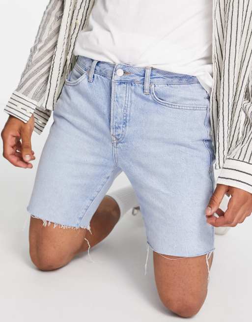 Topman jean hot sale shorts