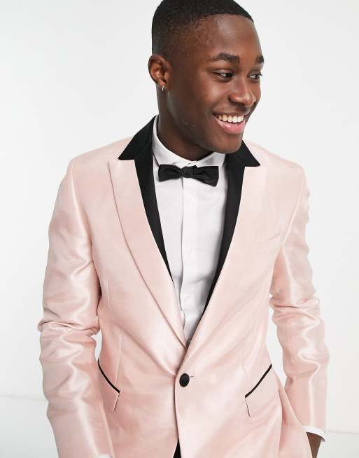 Light pink sale velvet blazer