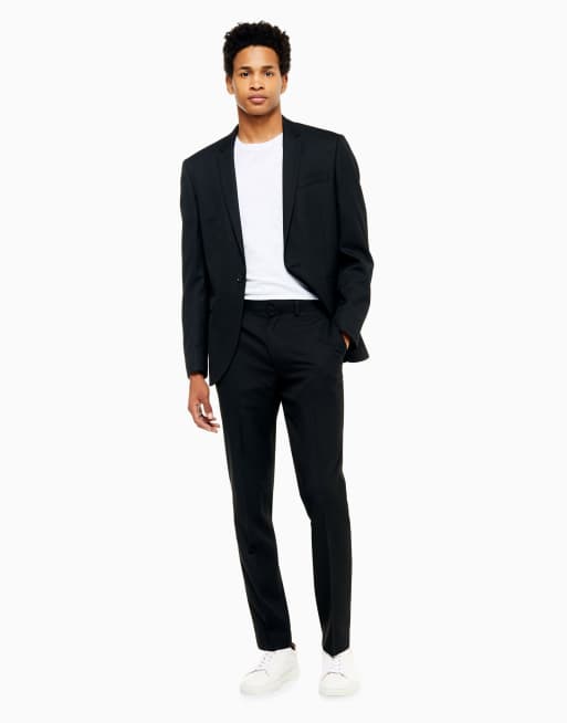 Slim Single Breasted Suit Jacket