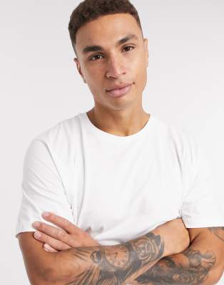 topman muscle fit white shirt