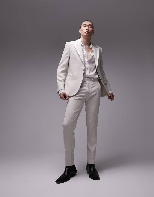 Side stripe cheap suit pants