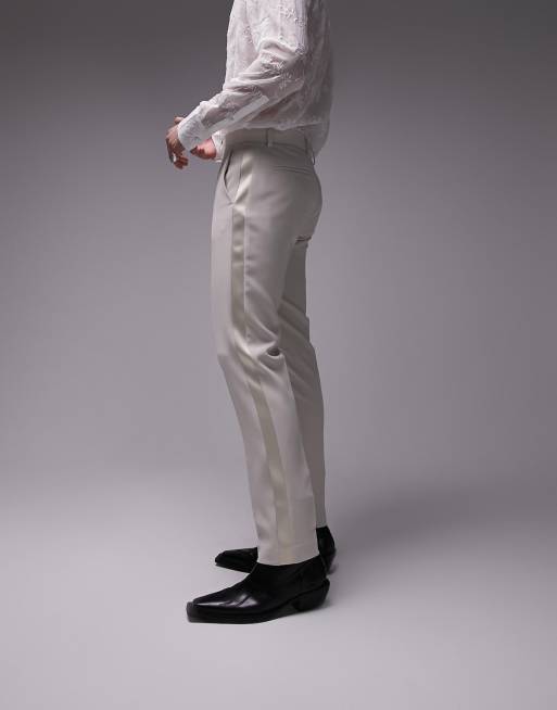 Side stripe best sale formal pants