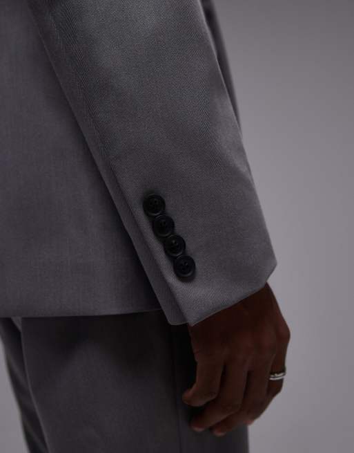 Topman - Smal colbert in grijs, 3 van 5