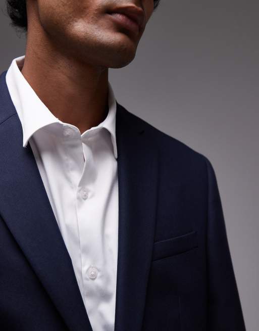 Topman - Smal colbert in marineblauw, 5 van 5