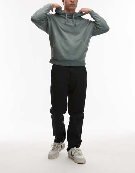 Topman - Smalle chino-bukser i sort - view 1