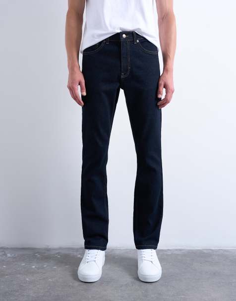 Topman - Smalle onafgewerkte jeans met stretch - view 1