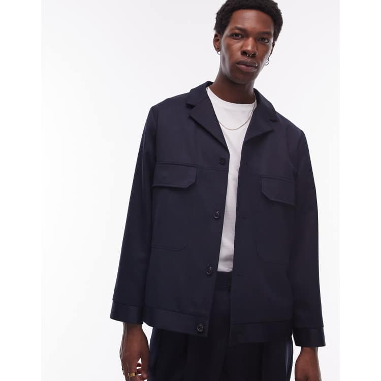 Topman smart ydsiii harrington wool