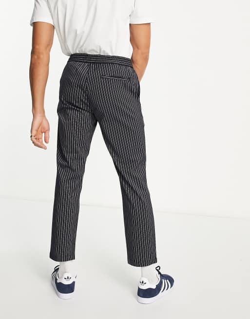 Pinstripe deals smart joggers