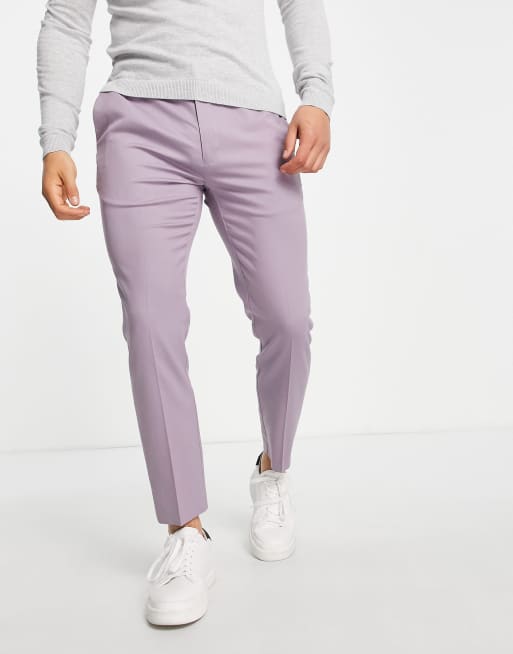 Skinny plain smart jogger trouser sale