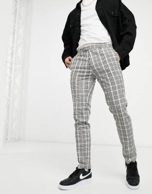 Men's forever 21 plaid hot sale pants