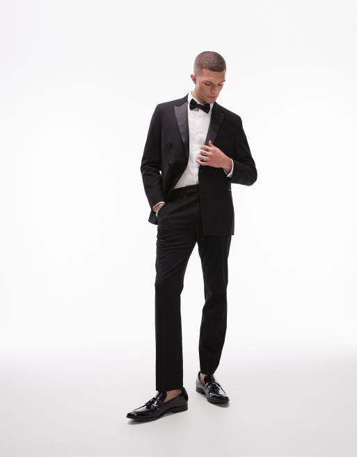 Topman - Smoking ajusté - Noir