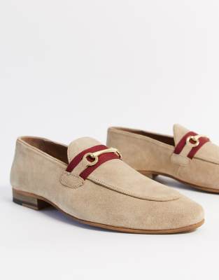 asos mens suede loafers