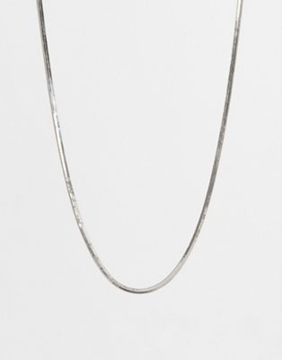Topman snake chain in silver