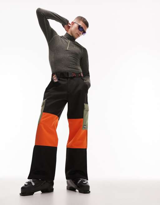 Black and sales orange trousers