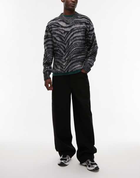 Topman - Sorte løstsiddende jeans - view 1