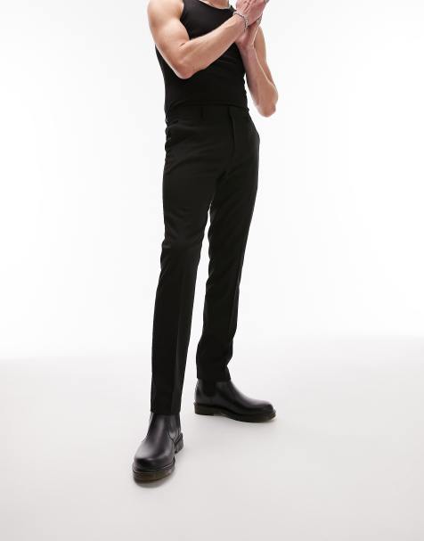 Topman - Sorte og elegante skinny-bukser - view 1