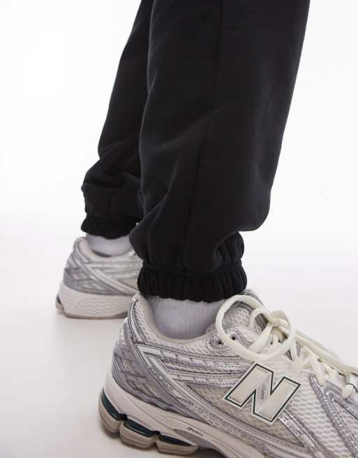 Topman - Sorte oversized joggingbukser, 5 af 5