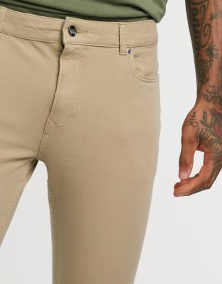 spray on skinny chinos