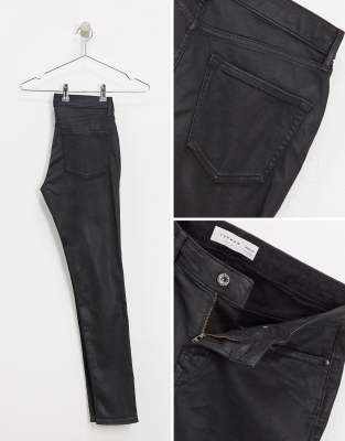 topman coated jeans