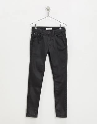 topman coated jeans