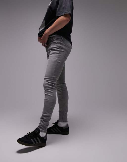 Grey spray best sale on jeans