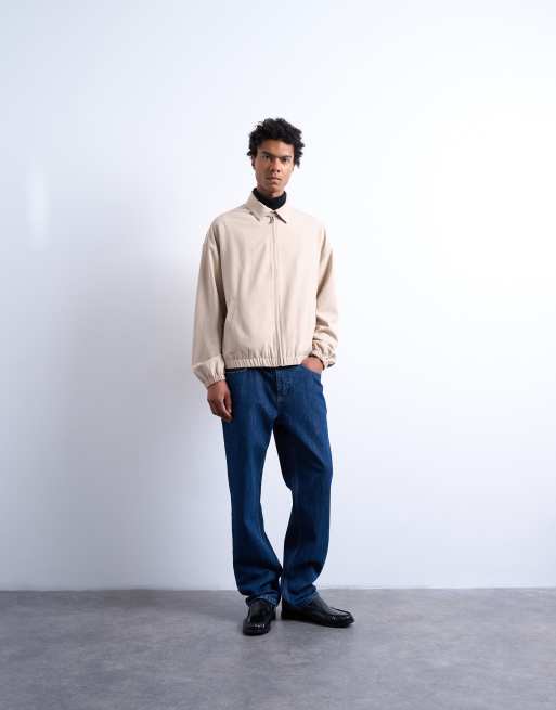 Topman – Stenfärgad Harringtonjacka, 2 av 5