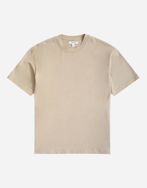 Topman – Stenfärgad t-shirt med avslappnad passform, 6 av 7