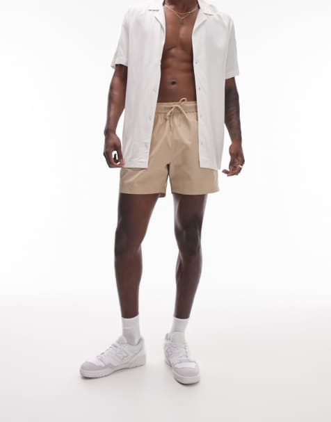 Topman – Stenfärgade badshorts - view 1