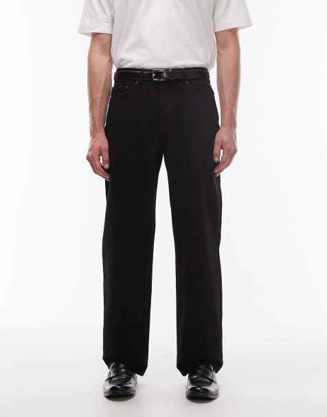 Topman - Stive, posede og sorte jeans - view 1