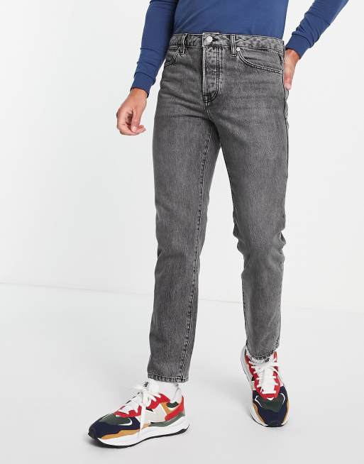 Topman straight jeans in gray , 4 of 4