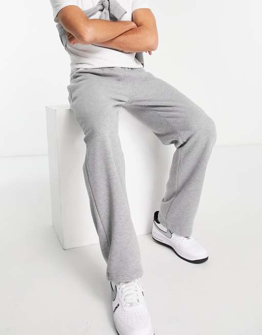 Men's Straight Leg Sweatpant in Heather Grey