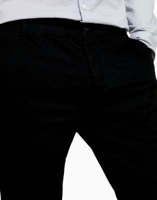 topman black chinos