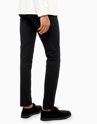 topman black chinos