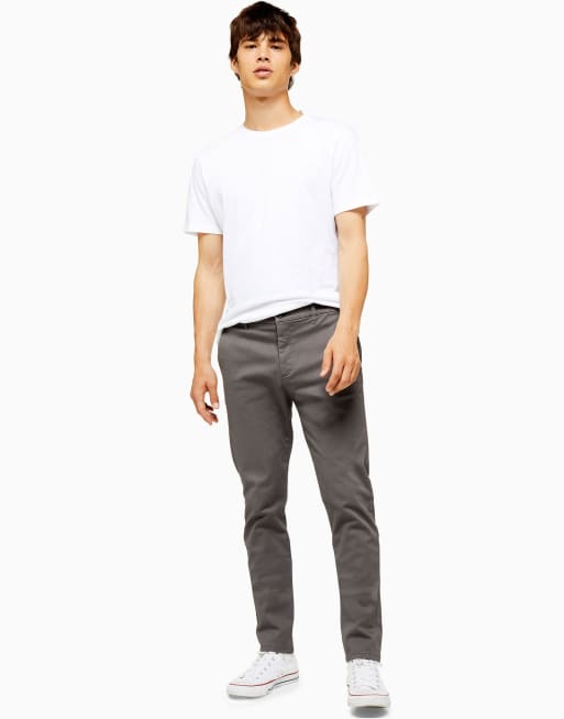 Dark grey hot sale skinny chinos